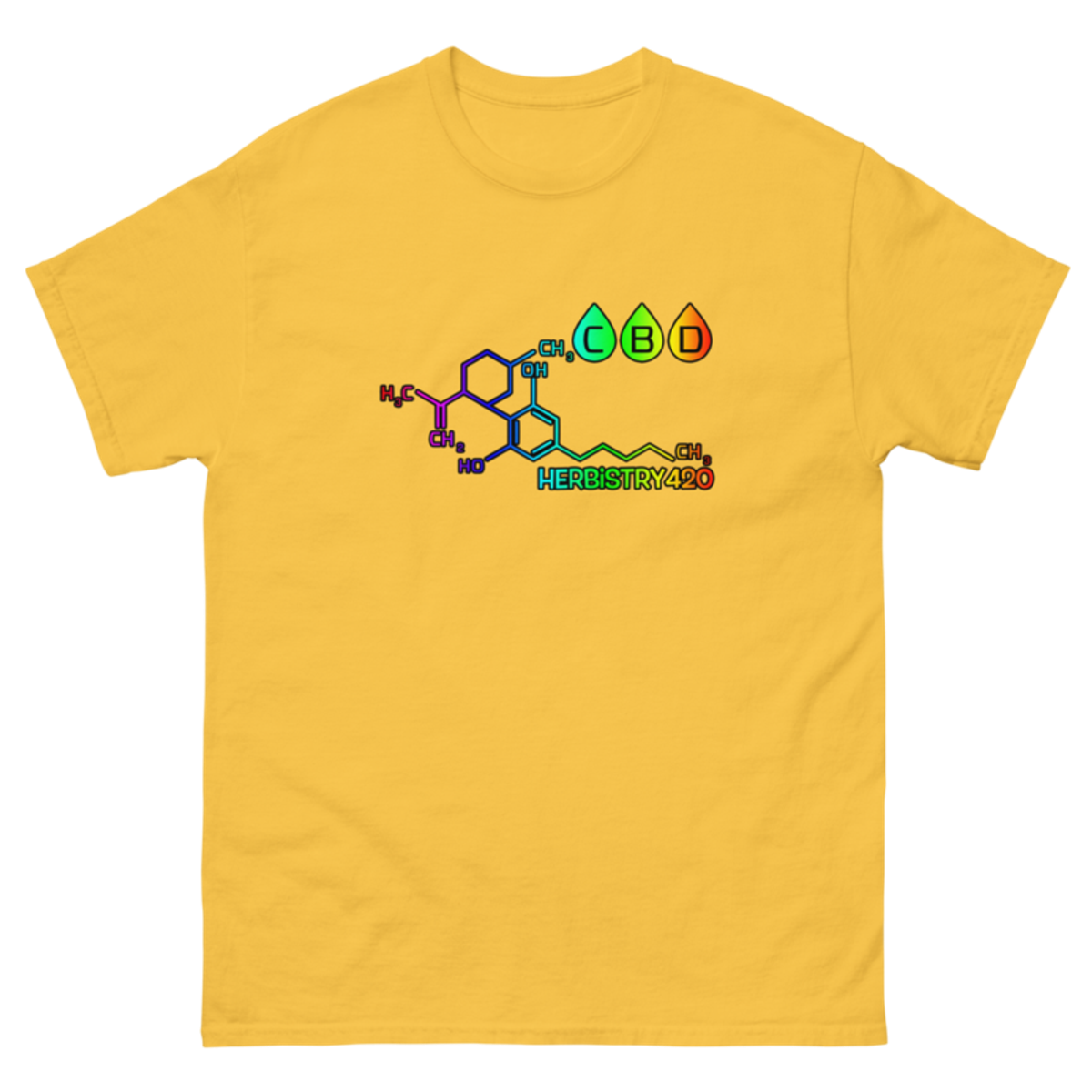 CBD Molecule – Unisex Classic Tee — daisy