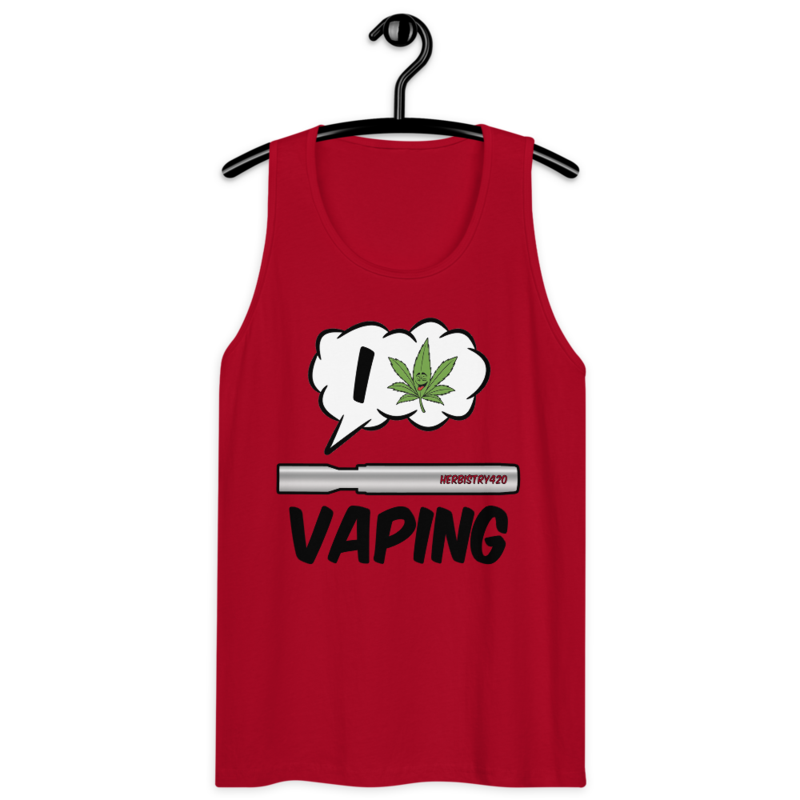 I Love Vaping – Men’s premium tank top