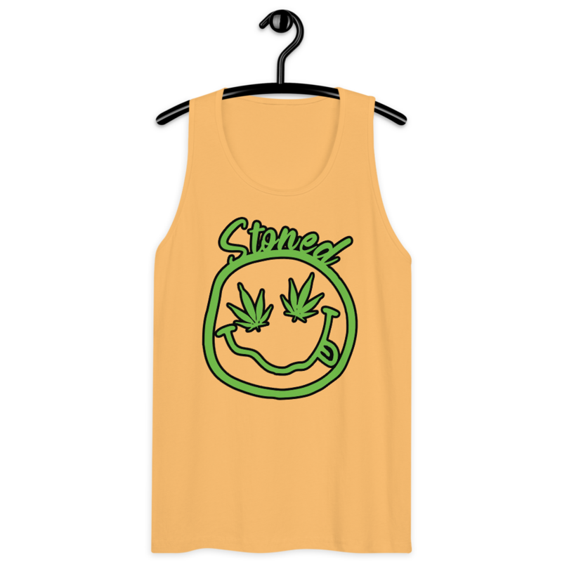 Stoned – Men’s premium tank top — squash