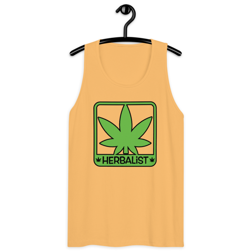 Herbalist – Men’s premium tank top — squash