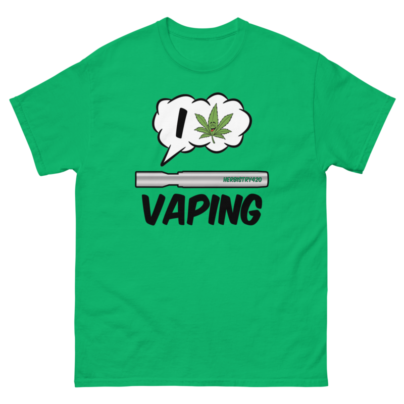 I Love Vaping – Unisex classic tee — irish green