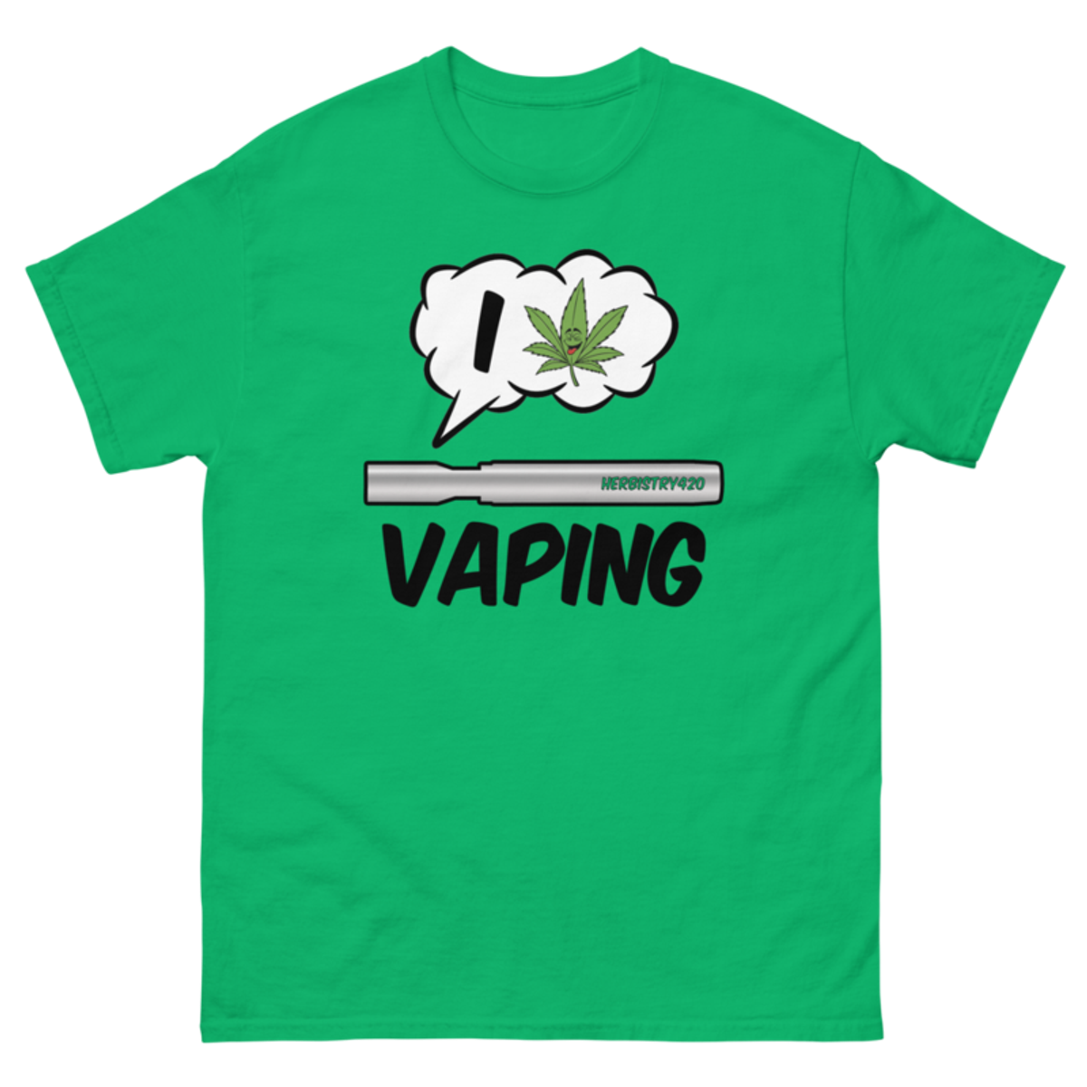 I Love Vaping – Unisex classic tee — irish green