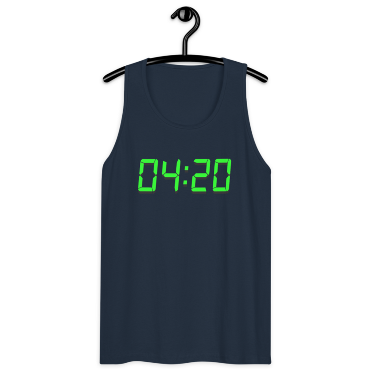 04:20 Digital – Men’s premium tank top — navy