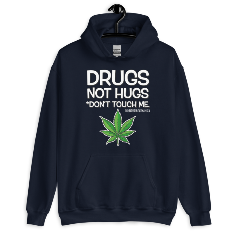 Don't Touch Me – Unisex Hoodie — navy