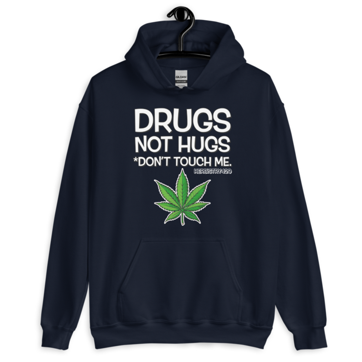 Don't Touch Me – Unisex Hoodie — navy