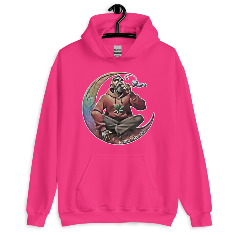 Smoking on the Moon – Unisex Hoodie — heliconia