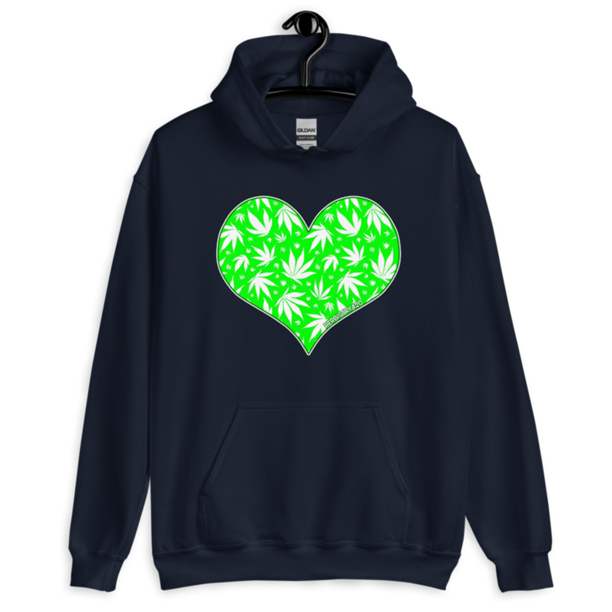 Love Weed – Unisex Hoodie — navy