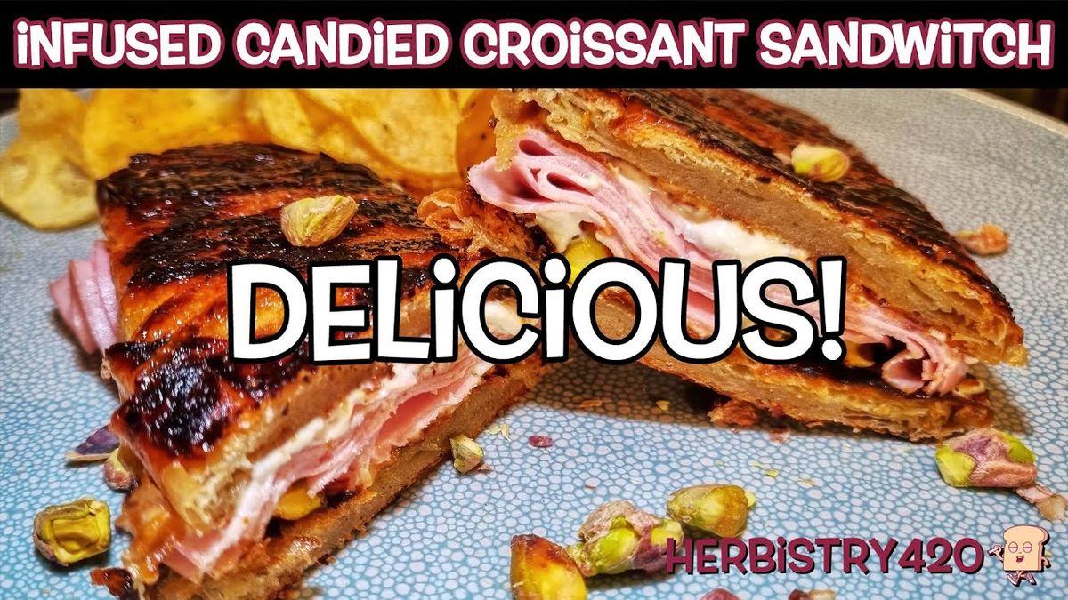 candied croissant sandwich recipe