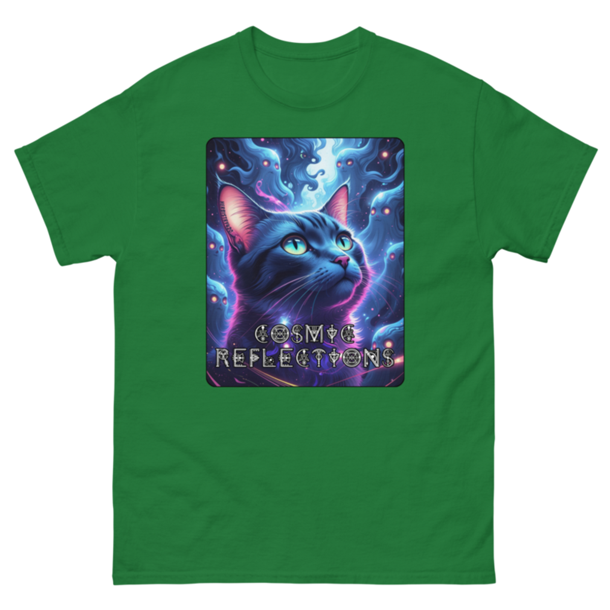 Cosmic Reflections – Unisex classic tee — turf green