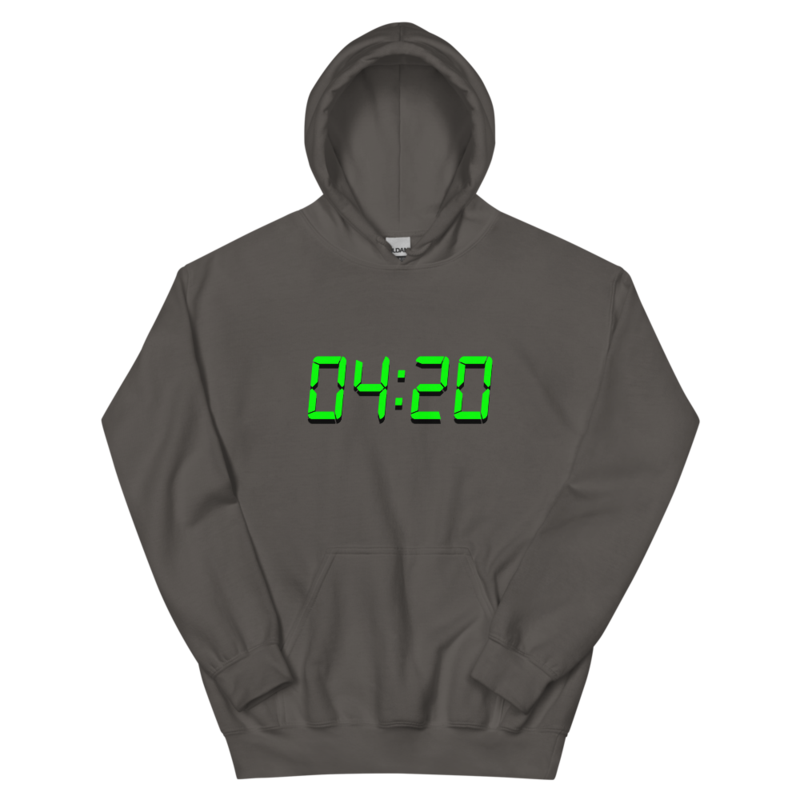 04:20 Digital – Unisex Hoodie — charcoal