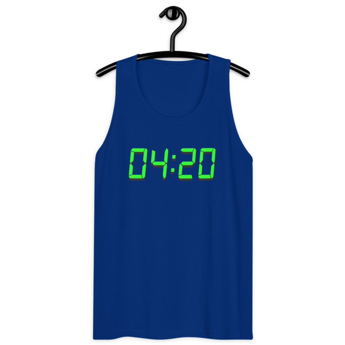 04:20 Digital – Men’s premium tank top — team royal