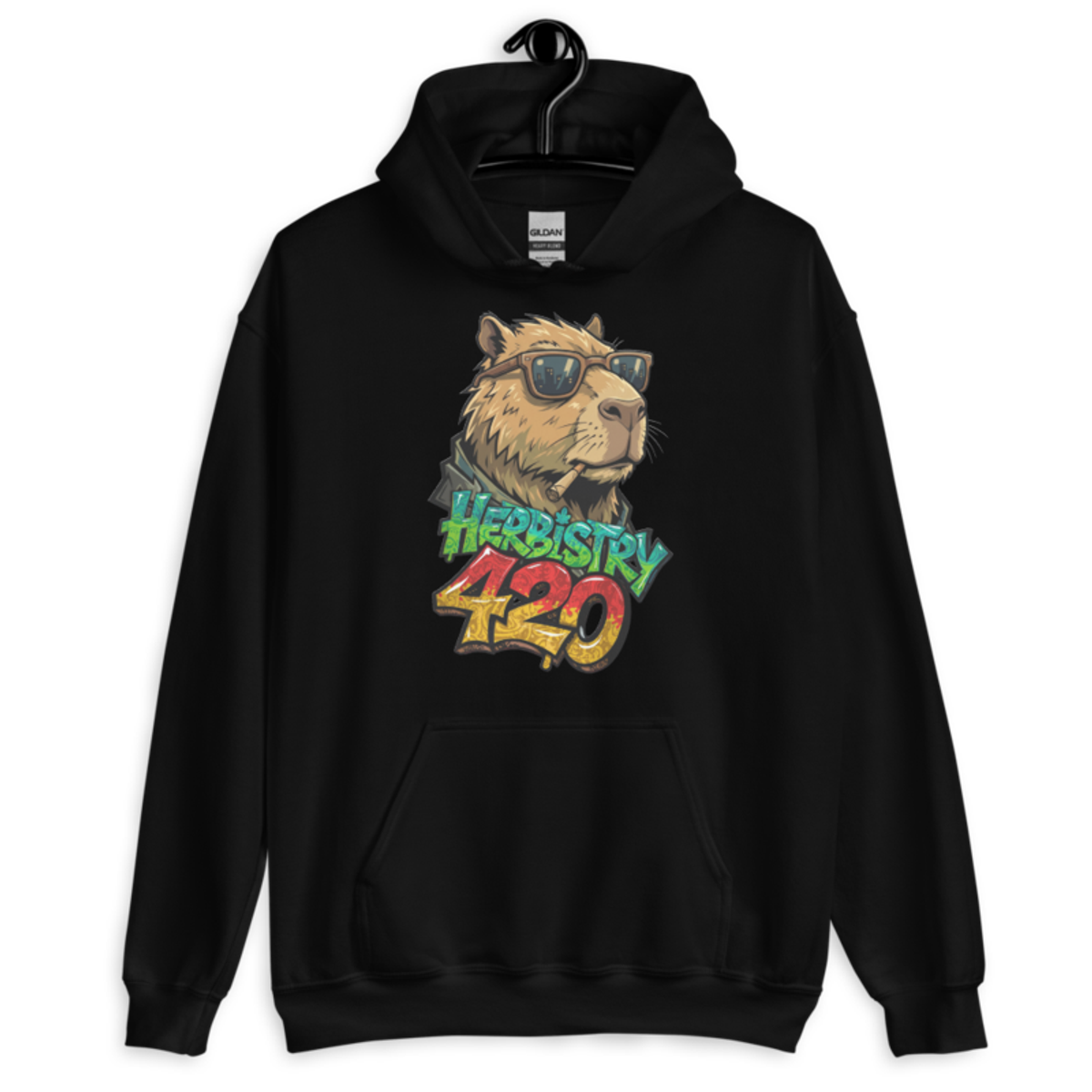 Cappy Life – Unisex Hoodie — black