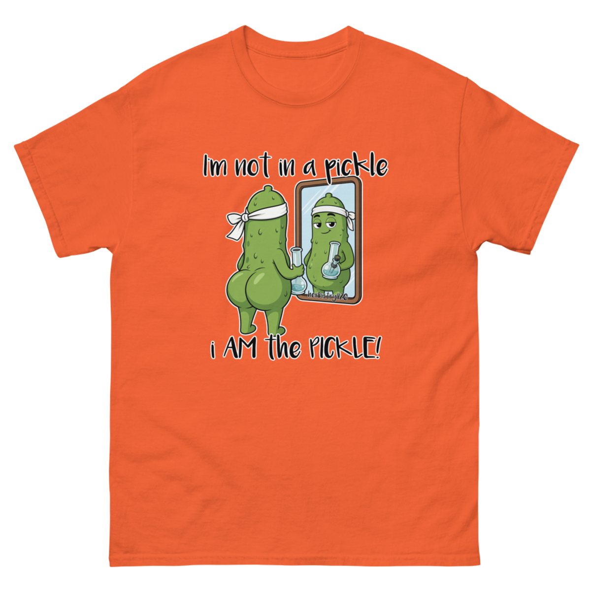 I Am The Pickle – Unisex Classic Tee — orange