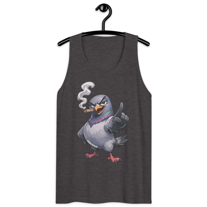P-Dawg – Men’s premium tank top — charcoal heather