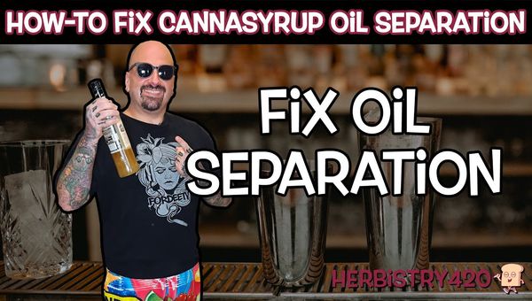 fix cannabis syrup separation