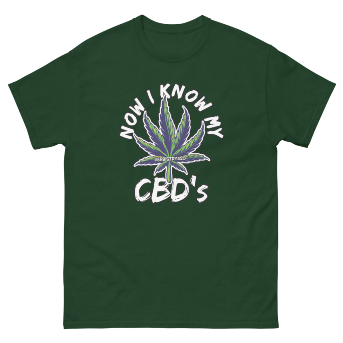 Now I Know My – Unisex Classic Tee — forest green