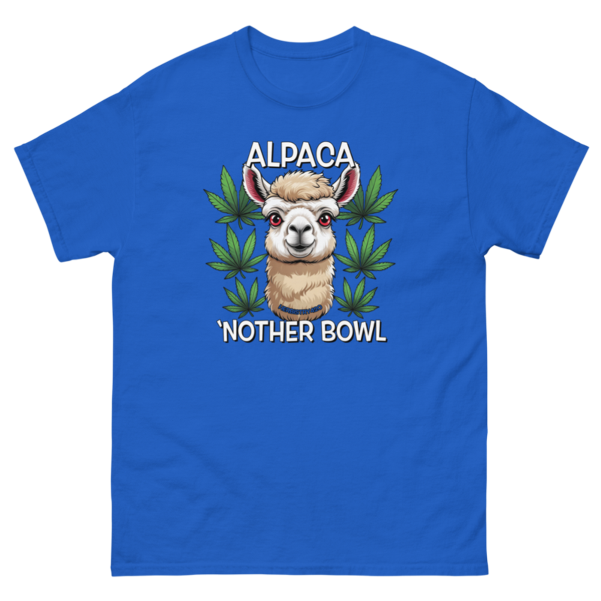 Alpaca 'Nother Bowl – Unisex classic tee — royal