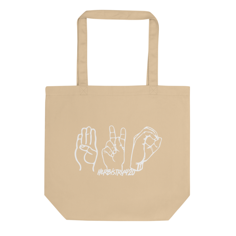 420 Hands – Eco Tote Bag — oyster