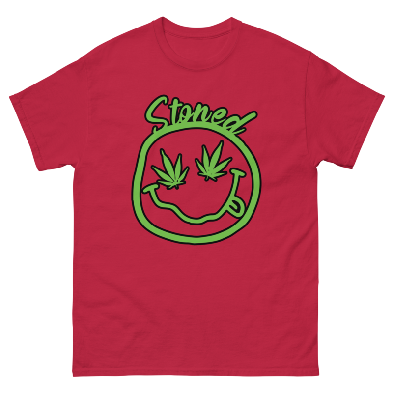 Stoned – Unisex Classic Tee — cardinal