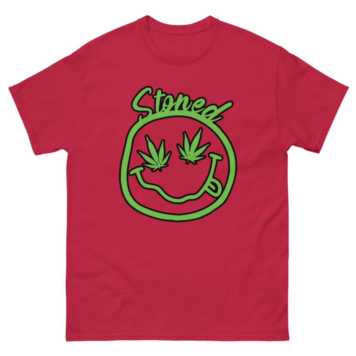 Stoned – Unisex Classic Tee — cardinal