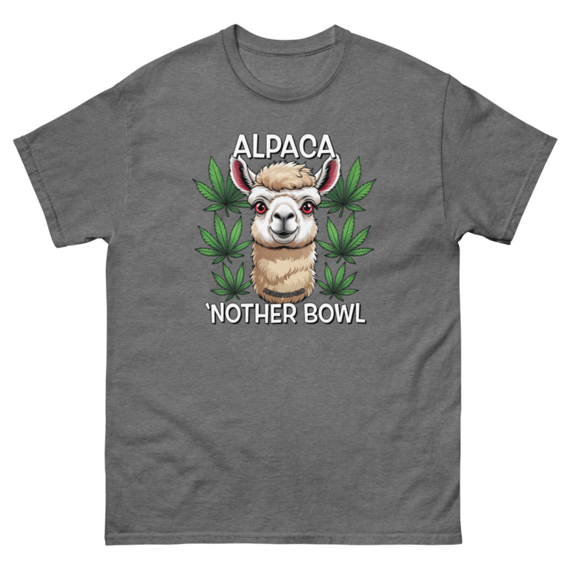 Alpaca 'Nother Bowl – Unisex classic tee — graphite heather