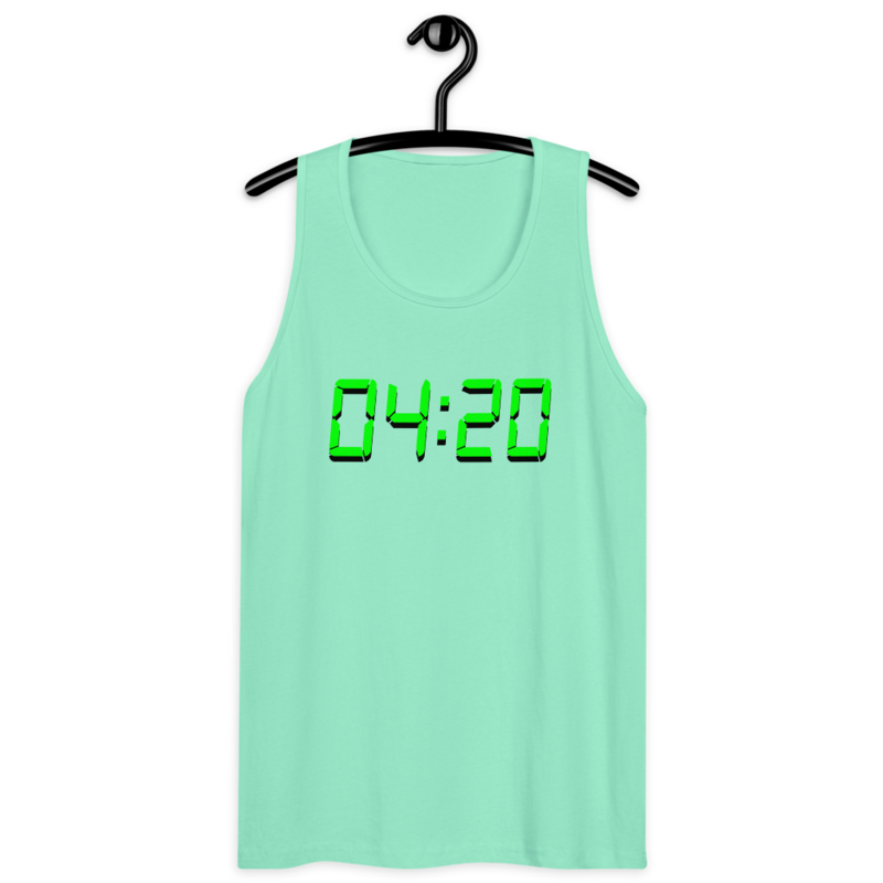 04:20 Digital – Men’s premium tank top — mint