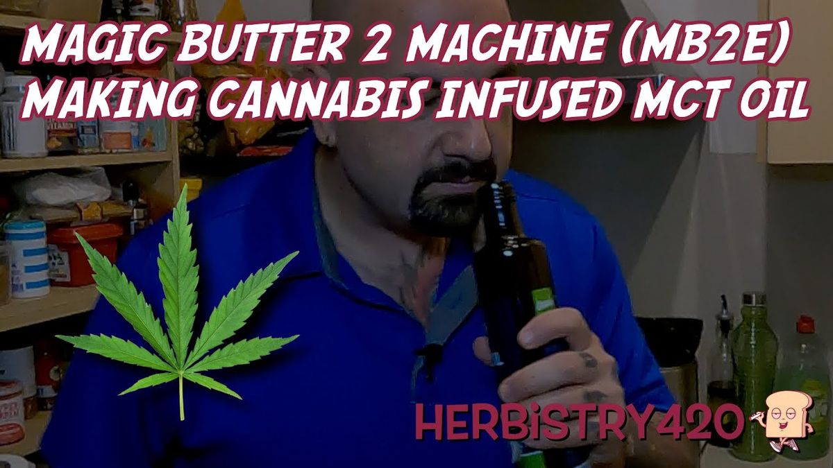 cannabis infused mct oil magical butter machine
