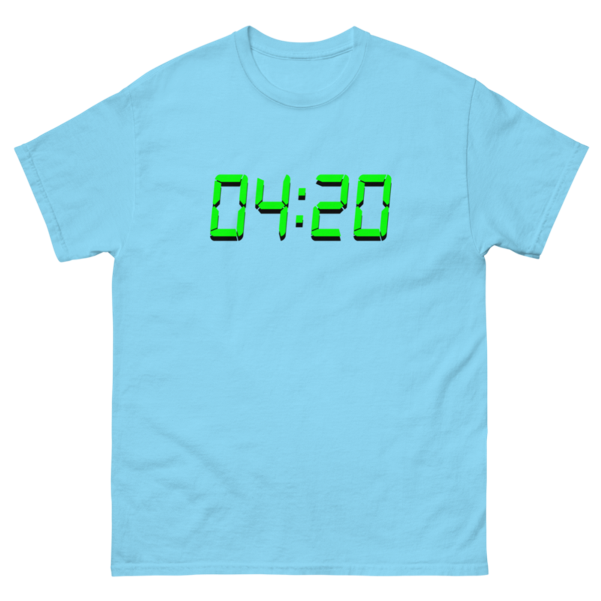 04:20 Digital – Unisex Classic Tee — sky