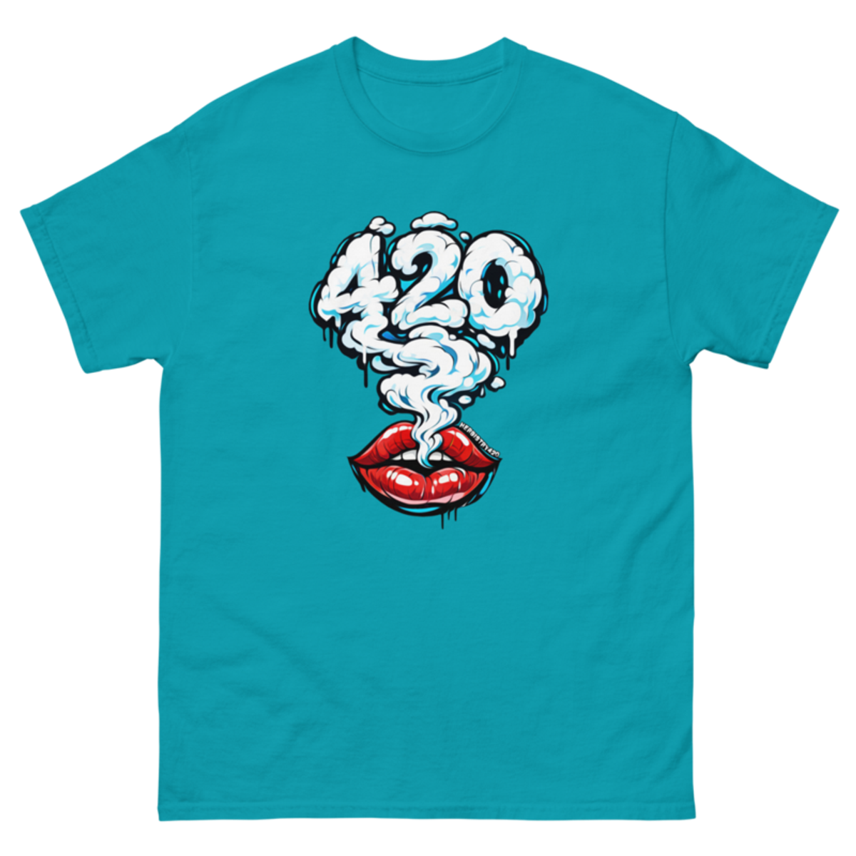 Those Lips – Unisex classic tee — tropical blue