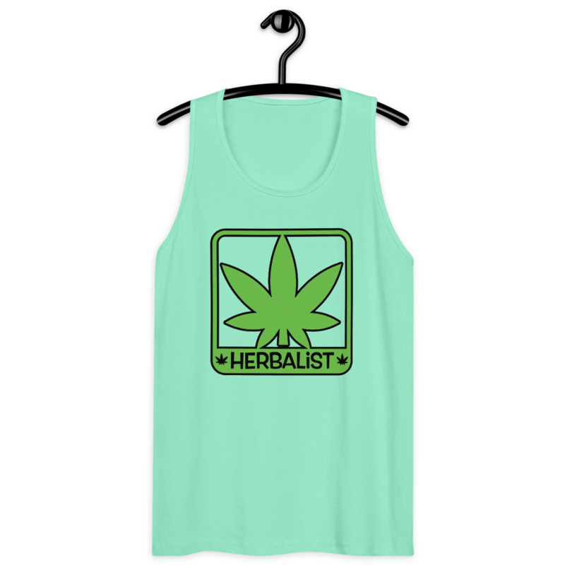 Herbalist – Men’s premium tank top — mint