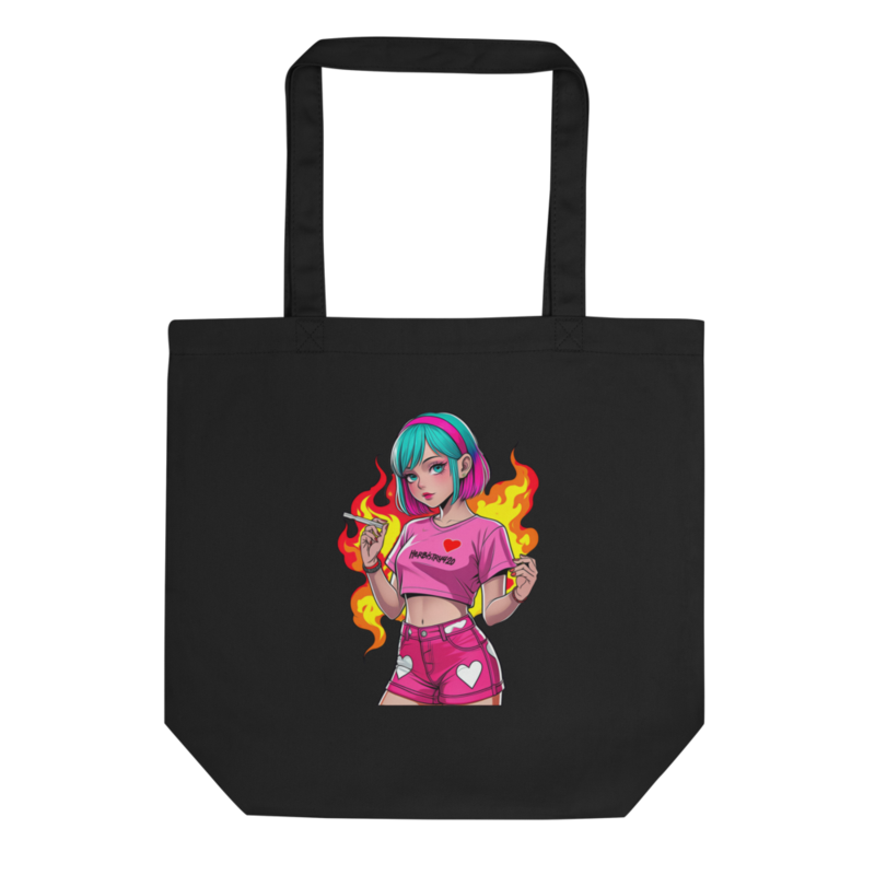 Anime Vape Girl – Eco Tote Bag