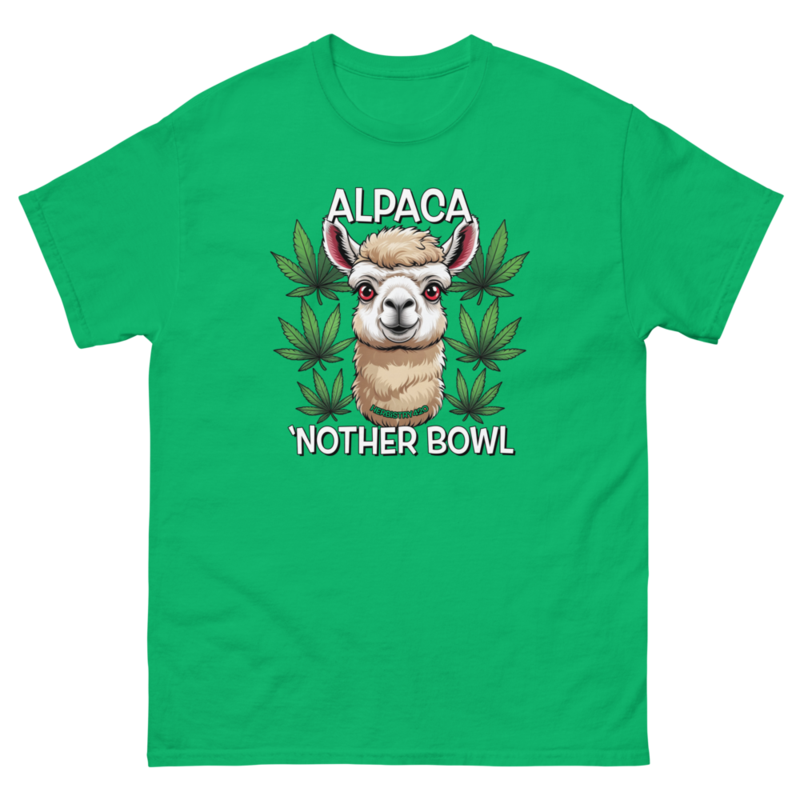 Alpaca 'Nother Bowl – Unisex classic tee — irish green