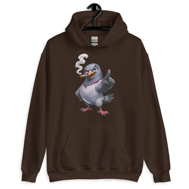 P-Dawg – Unisex Hoodie — dark chocolate