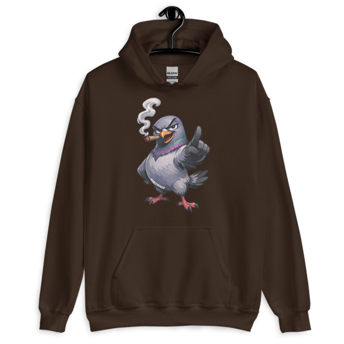 P-Dawg – Unisex Hoodie — dark chocolate