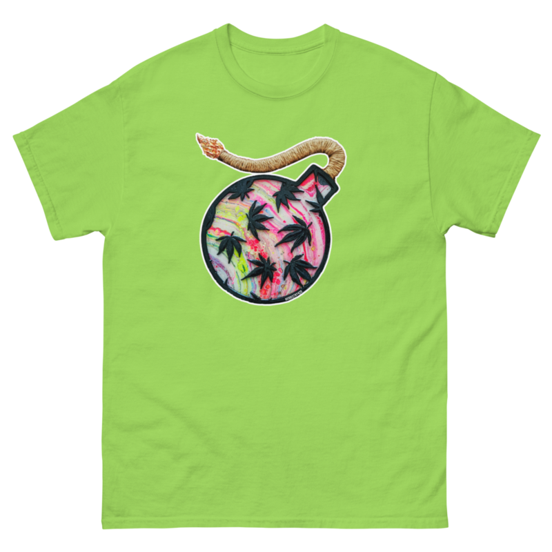 Da Bomb – Red – Unisex Classic Tee — lime