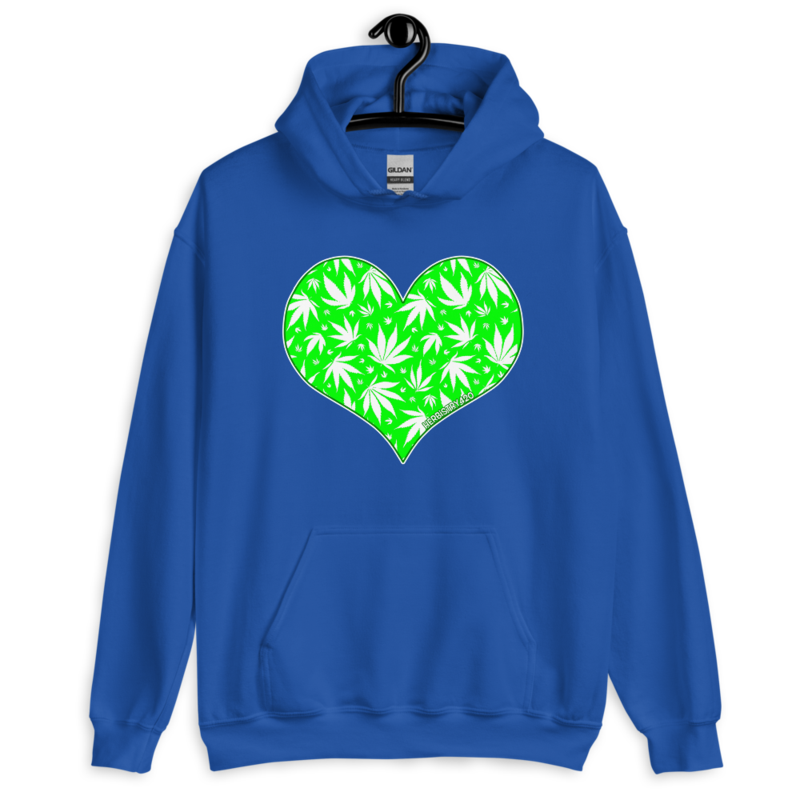 Love Weed – Unisex Hoodie — royal