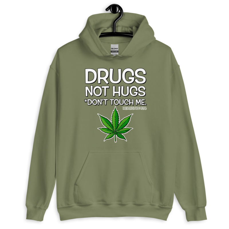 Don't Touch Me – Unisex Hoodie — military green