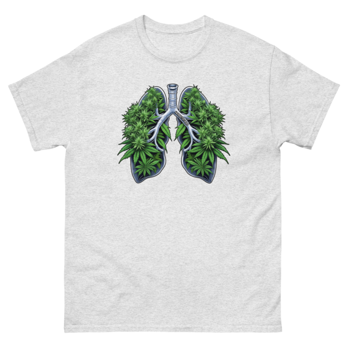 Weed Lungs – Unisex classic tee — ash