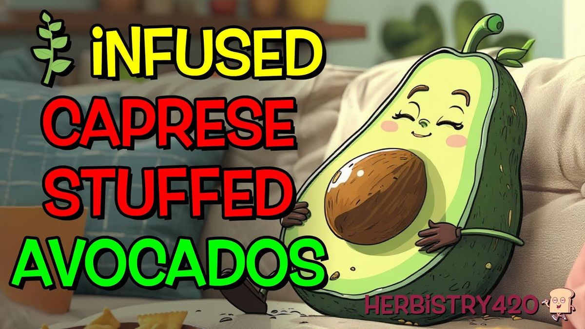 infused avocado caprese recipe