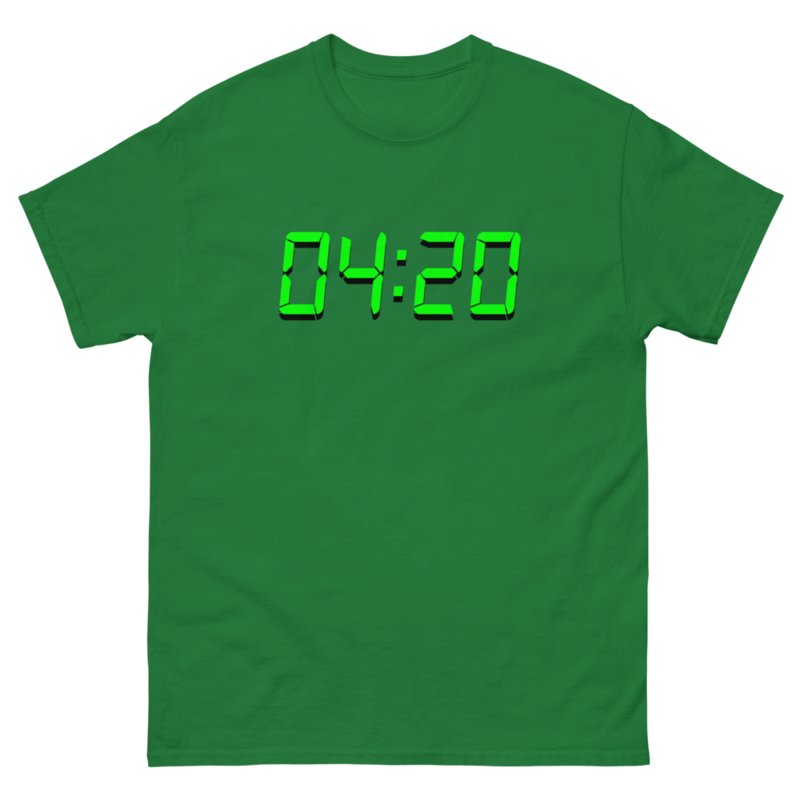 04:20 Digital – Unisex Classic Tee — turf green