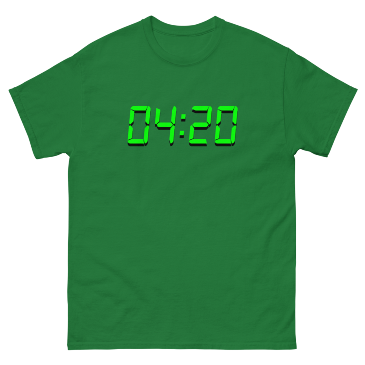 04:20 Digital – Unisex Classic Tee — turf green