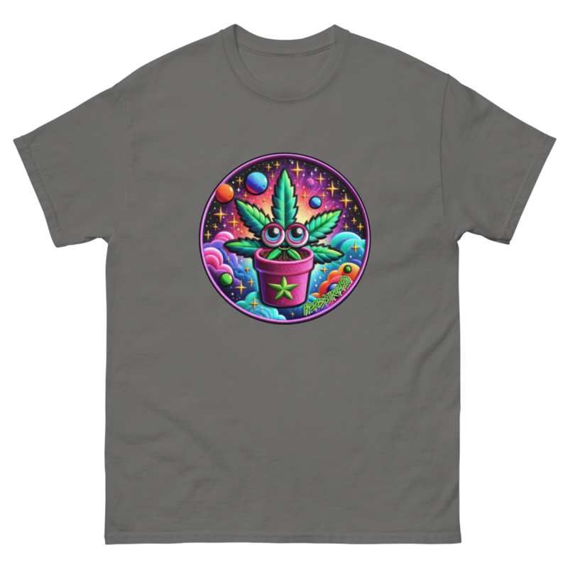 Space Plant – Unisex Classic Tee — charcoal