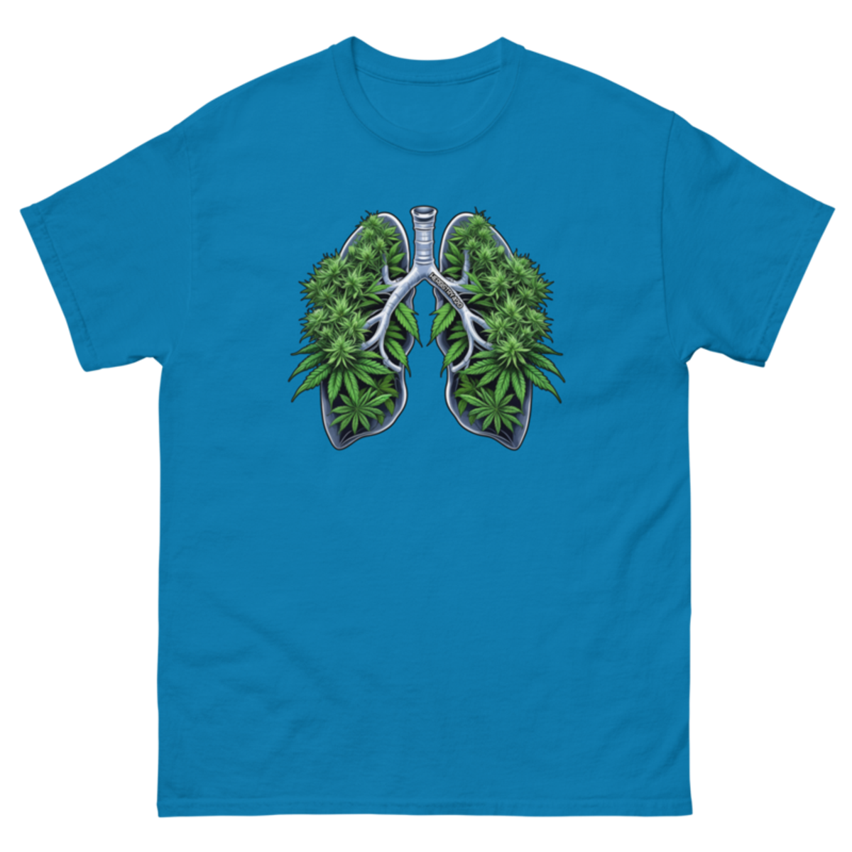 Weed Lungs – Unisex classic tee — sapphire