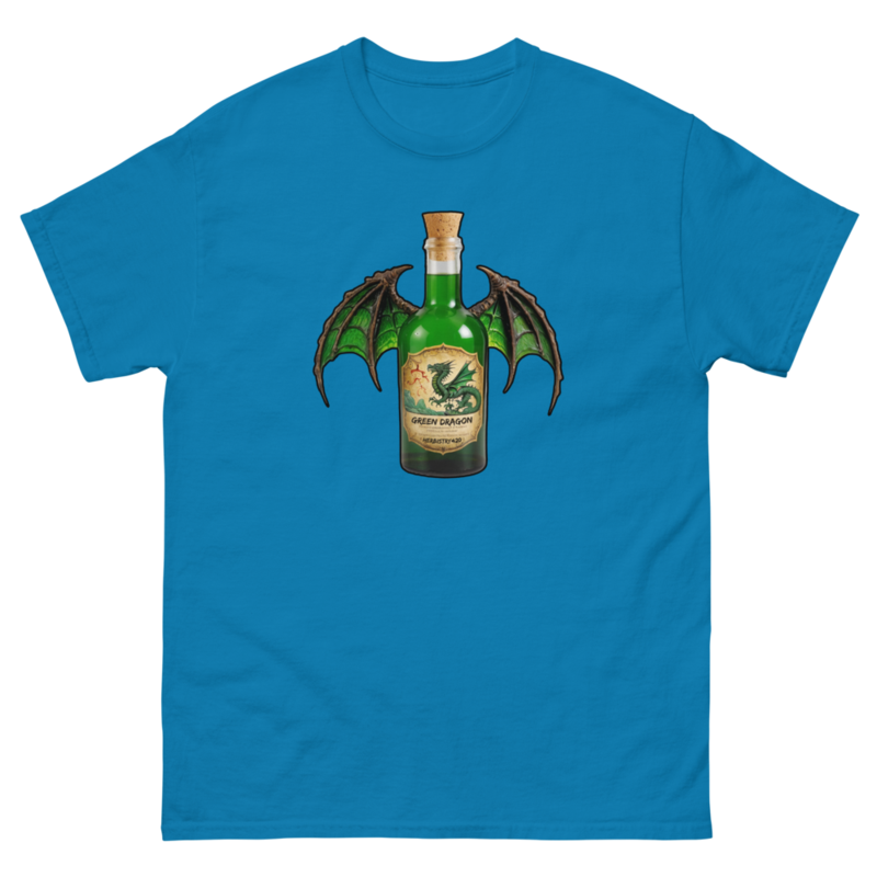 Green Dragon – Unisex classic tee — sapphire