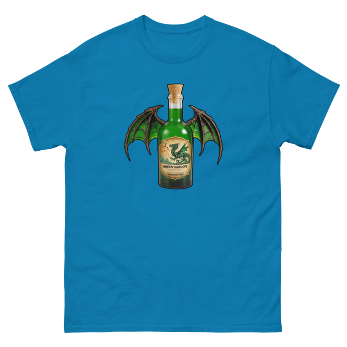 Green Dragon – Unisex classic tee — sapphire