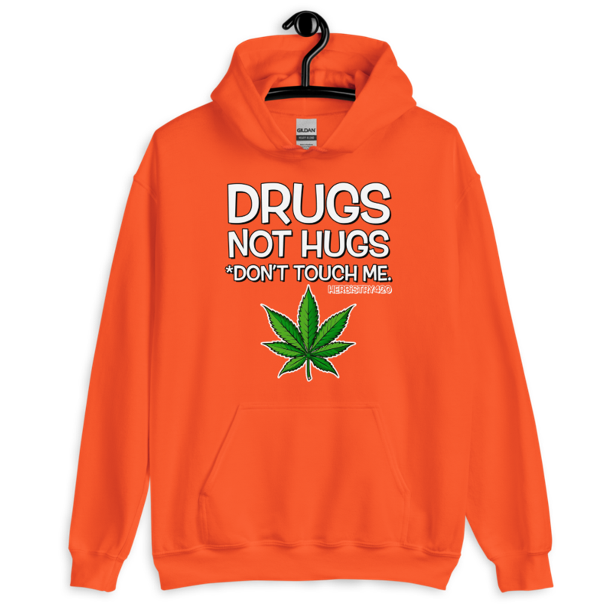 Don't Touch Me – Unisex Hoodie — orange