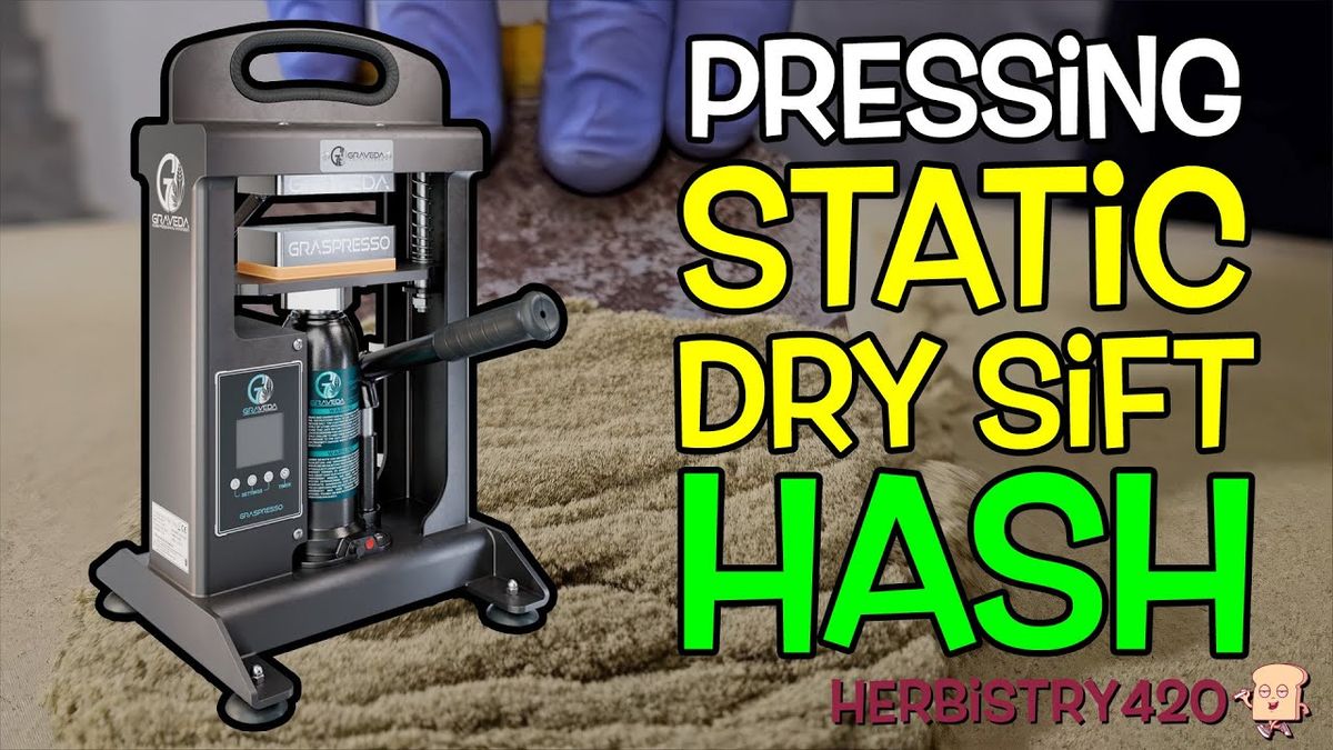 pressing static dry sift hash