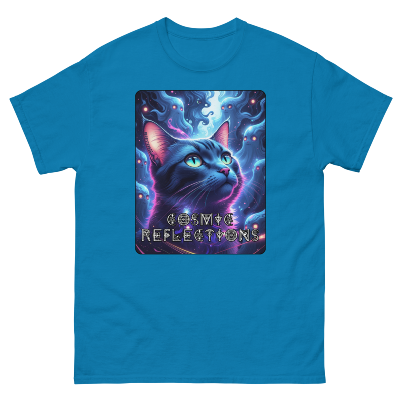 Cosmic Reflections – Unisex classic tee — sapphire