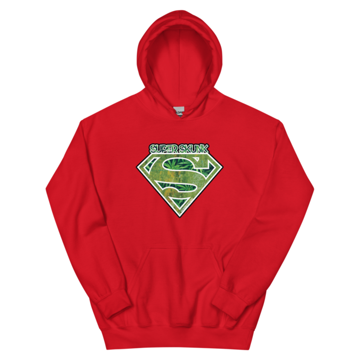 Super Skunk – Unisex Hoodie — red