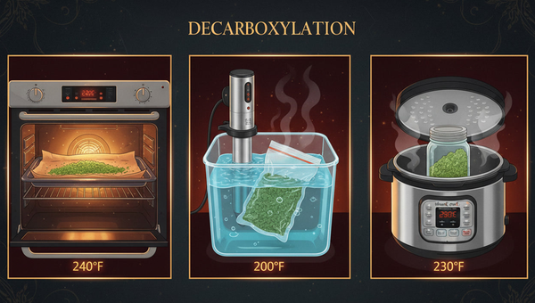 Decarboxylation Methods Compared: Oven vs Sous Vide vs Instant Pot